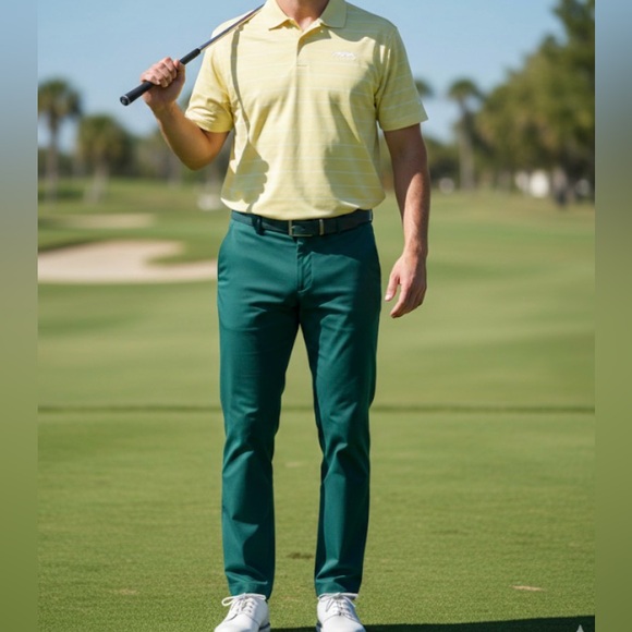 Nike Other - Nike Yellow Performance Polo Shirt